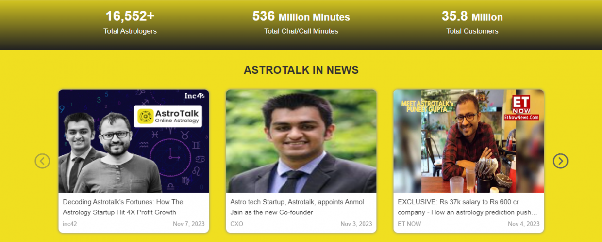 Astrotalk screenshot 2