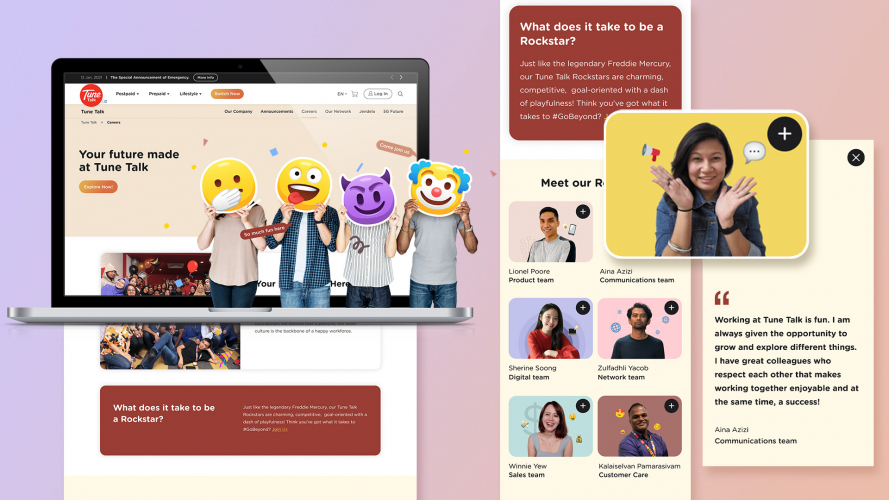 Tune Talk - eCommerce Website Revamp screenshot 2
