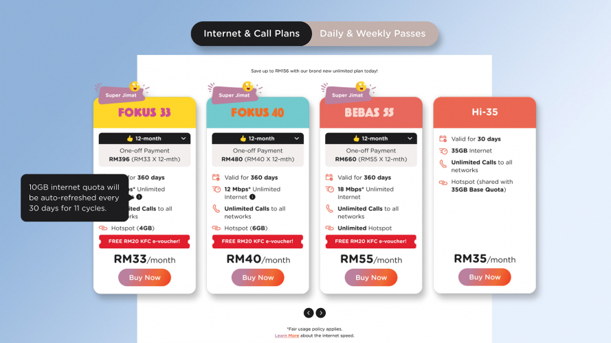 Tune Talk - eCommerce Website Revamp screenshot 5