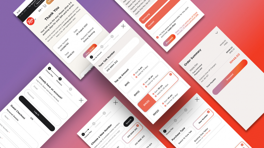 Tune Talk - eCommerce Website Revamp screenshot 1