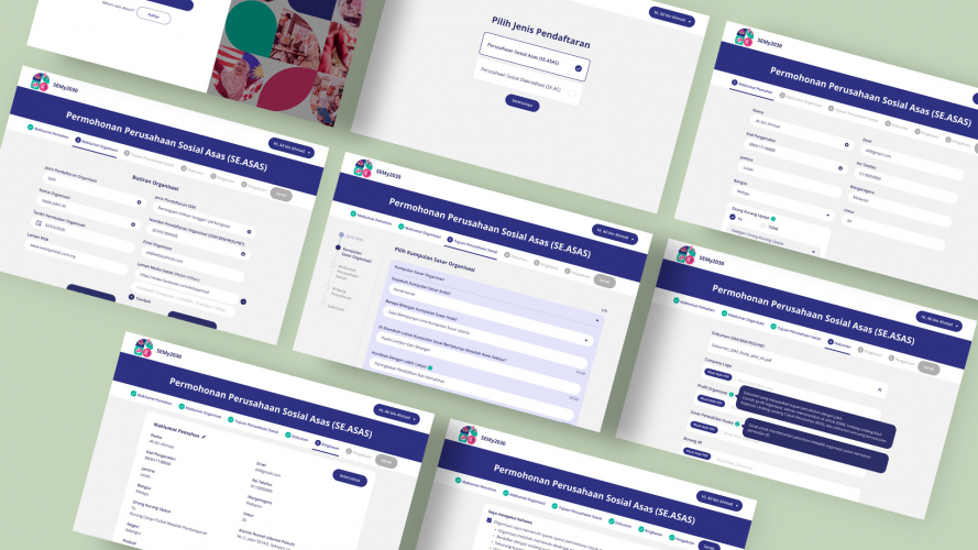 Social Enterprise Accreditation Application System screenshot 2