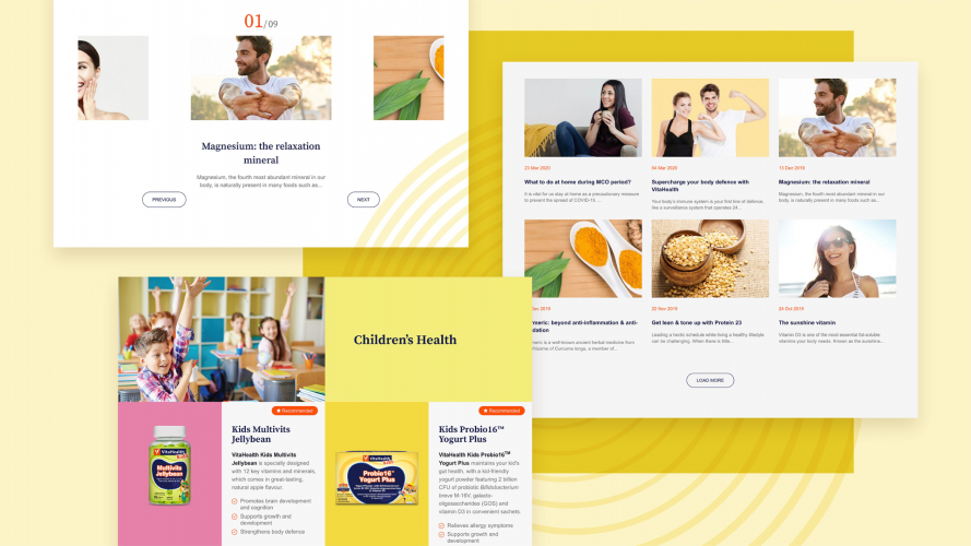 Vitahealth - Online Store Redefinition screenshot 2