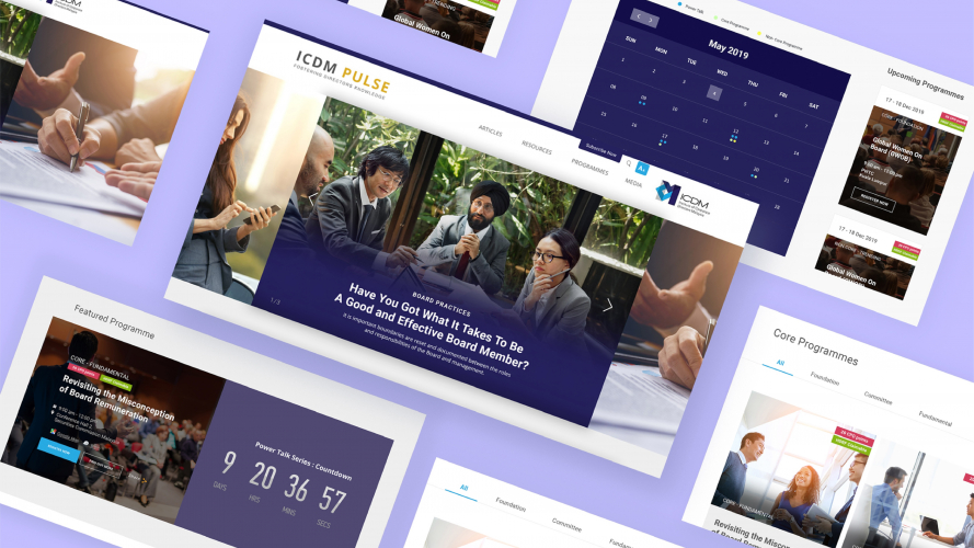 ICDM - Knowledge based Website screenshot 2