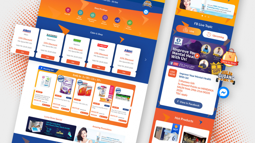 Alpro Pharmacy - Content based eCommerce System screenshot 3