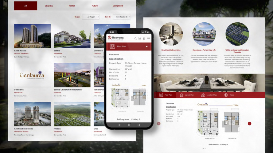 Hua Yang Corporate Website Revamp screenshot 2