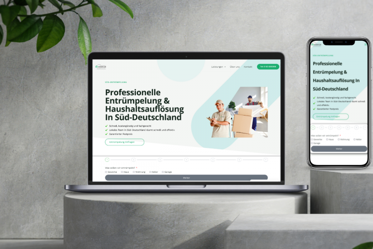 Webdesign & Entwicklung screenshot 1