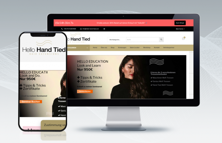 Onlineshop Redesign screenshot 1