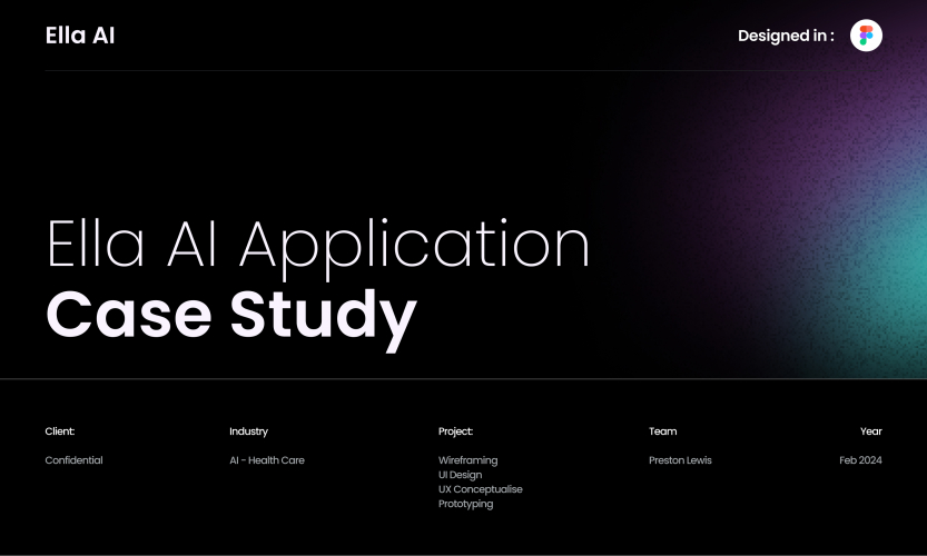 Ella AI - AI ChatBot Mobile App Design screenshot 1