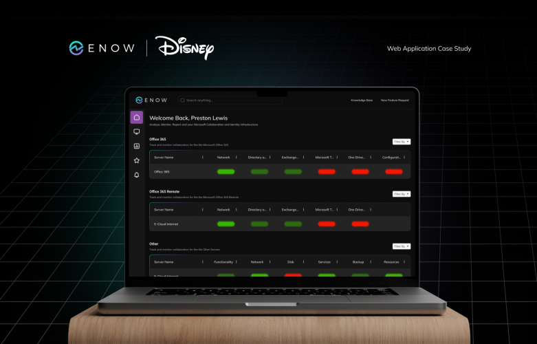 $1B B2B Monitoring SaaS Design screenshot 1