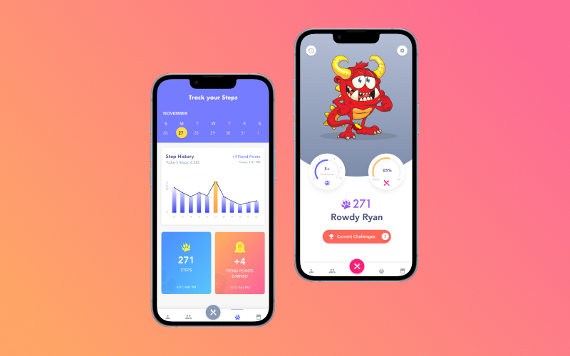 Fitness Tracking App screenshot 2