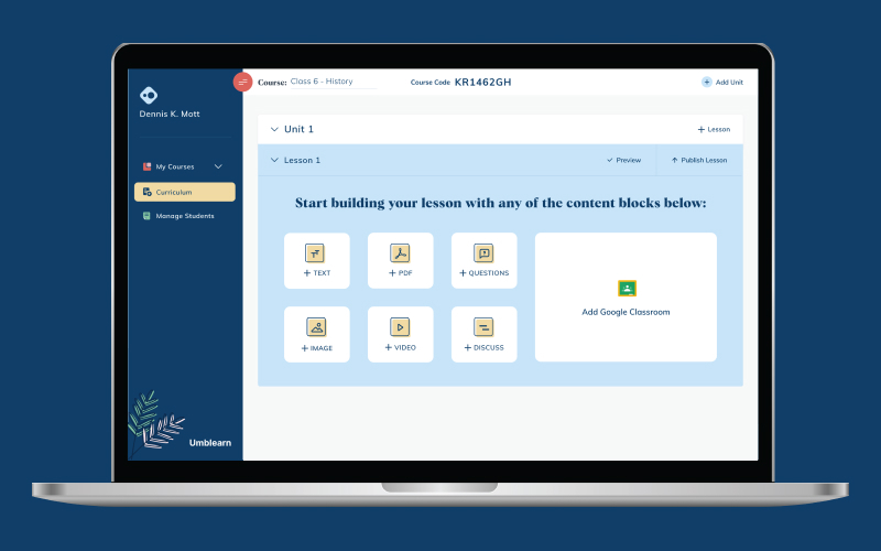 E-Learning Application screenshot 2