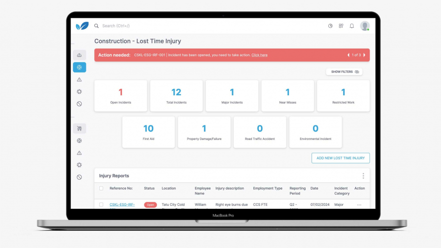 Incident Report screenshot 1