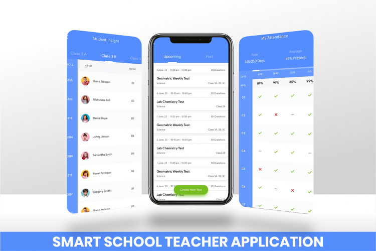 Smart School Teacher App screenshot 1