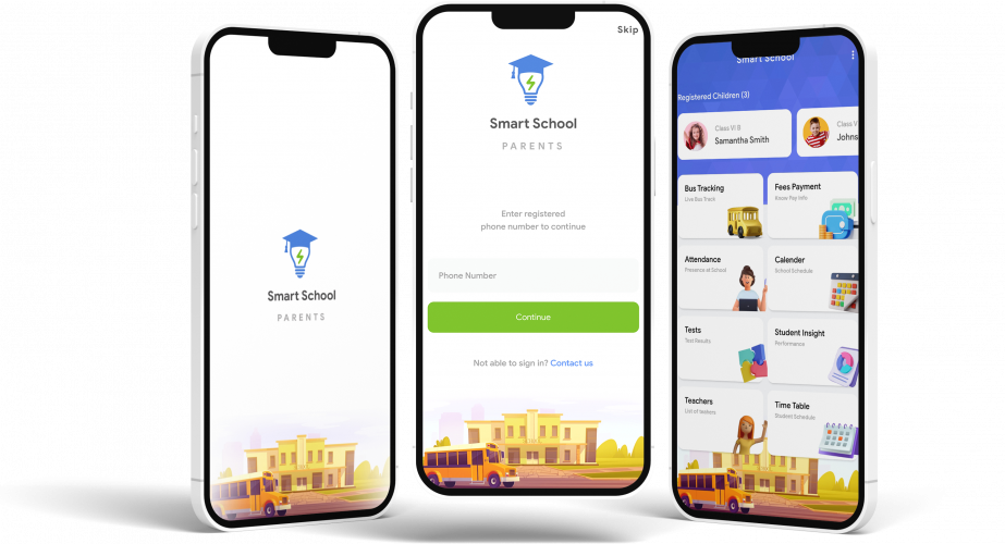 Smart School Parents App screenshot 1