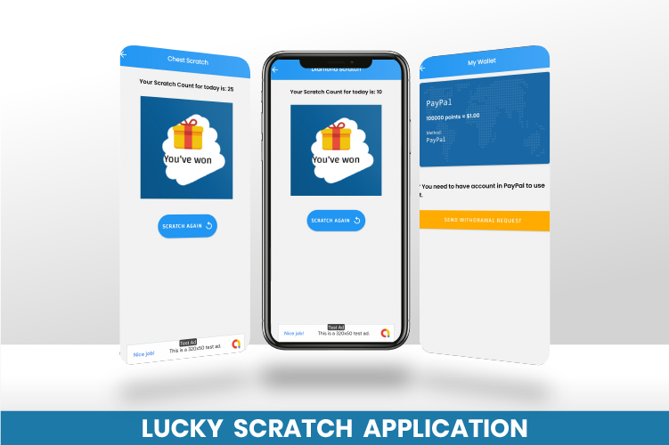 Lucky Scratch App screenshot 1