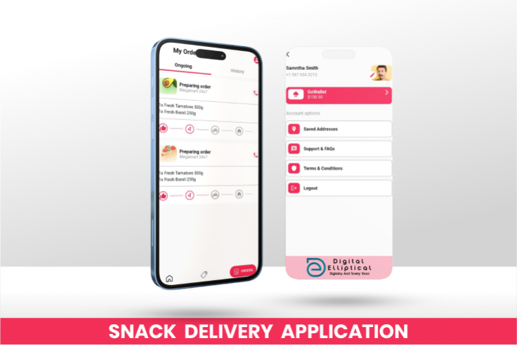 Snack Delivery App screenshot 2