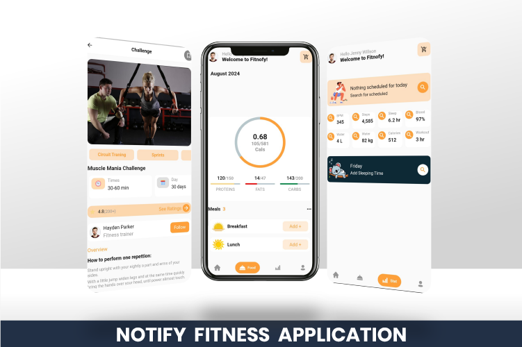 Notify Fitness App screenshot 2