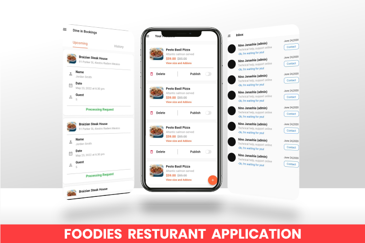 Foodies Restaurant App screenshot 3
