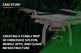 Delivering the MVP Software for a Drone Battery Charging and Data Management Unit