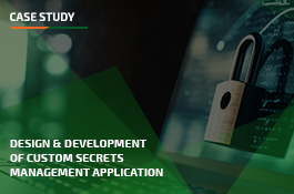 Developing a Custom Secrets Management Desktop Application for Secure Password Sharing and Storage