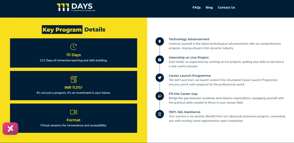Online Professional Training Website screenshot 3