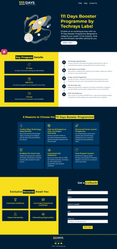 Online Professional Training Website screenshot 1