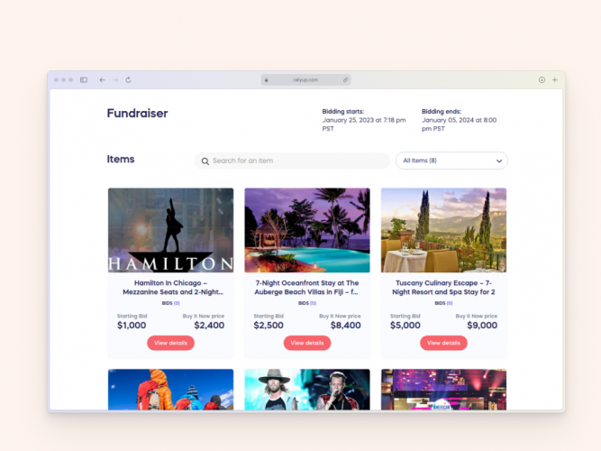 RallyUp screenshot 1