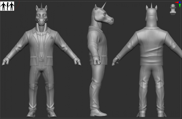 Litco Law 🦄| Mascot Brand Identity 3D Modelling screenshot 3