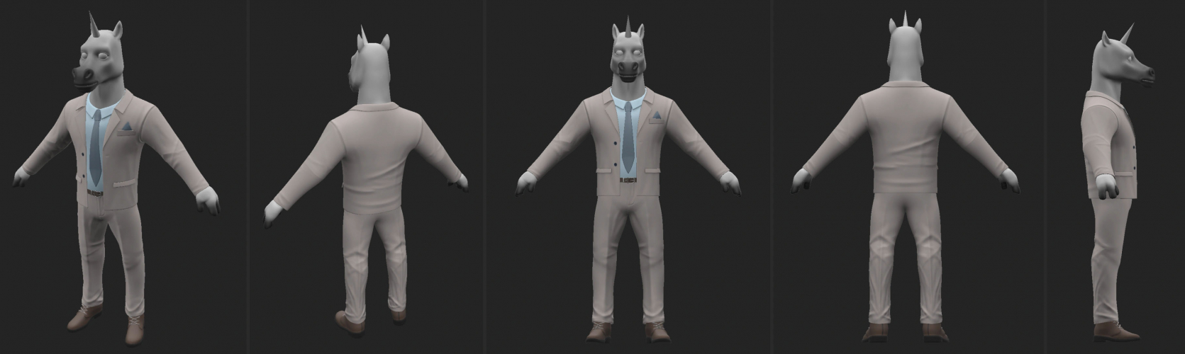 Litco Law 🦄| Mascot Brand Identity 3D Modelling screenshot 4