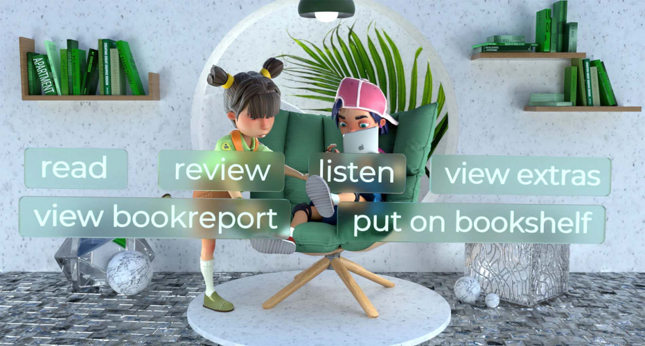 Bookshelf screenshot 2