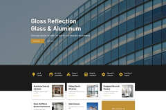 Gloss Glass's Website Design