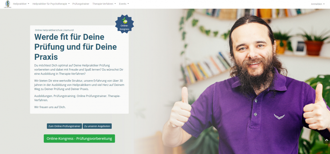 Likamundi - Online exam trainer support screenshot 1