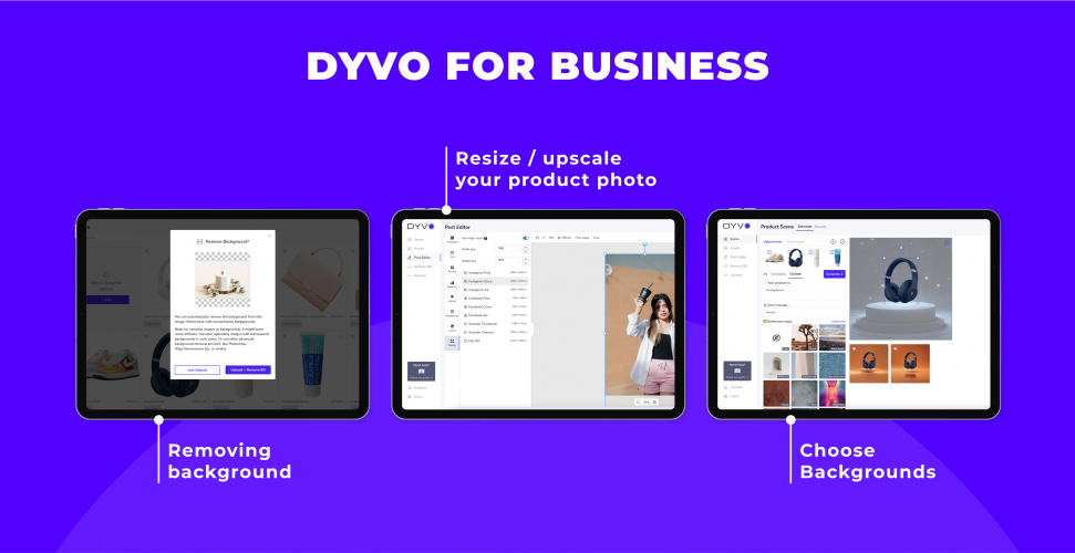 Dyvo for business - AI tool screenshot 1