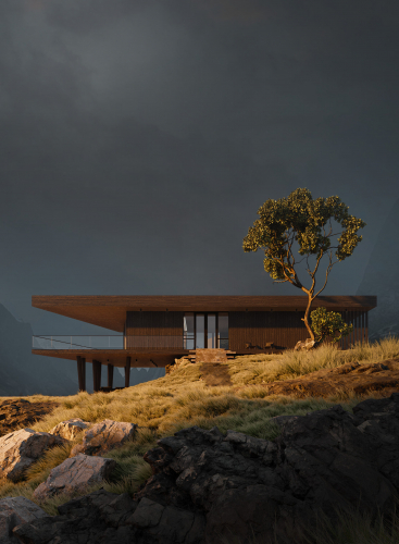 BLACK SHIP / ARCHITECTURAL RENDERING screenshot 3