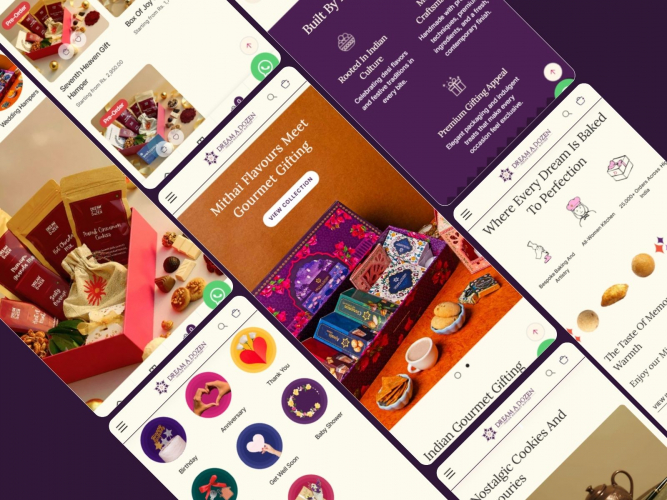 UI/UX & Ecommerce Design for Bakery Brand screenshot 2