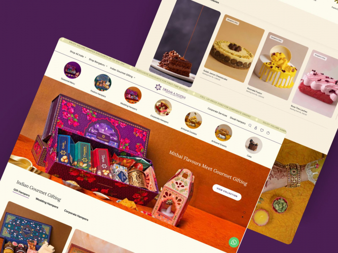 UI/UX & Ecommerce Design for Bakery Brand screenshot 3