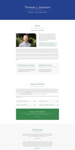 Thomas J. Jameson Family Counseling screenshot 1