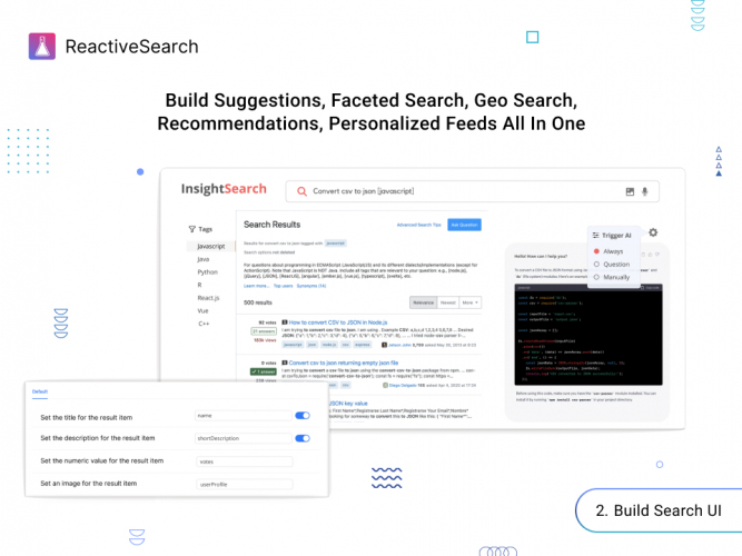 Reactive Search screenshot 3
