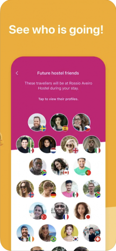 Hostelworld Social Features screenshot 2