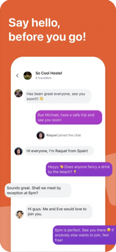 Hostelworld Social Features screenshot 3