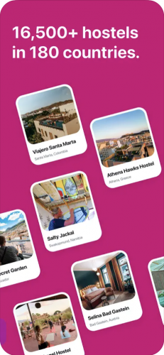 Hostelworld Social Features screenshot 1