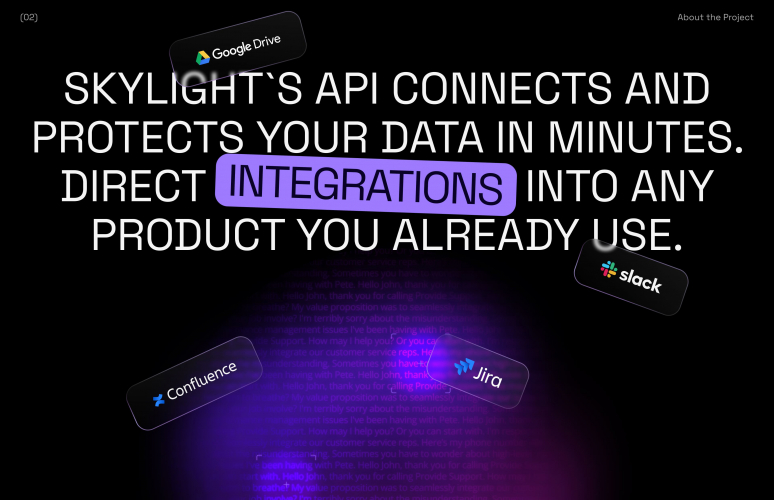 Skylight Cyber Security App — Website screenshot 1