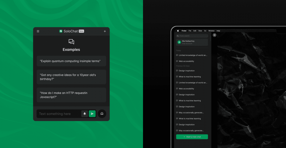 SoloChat – AI powered chat app screenshot 3