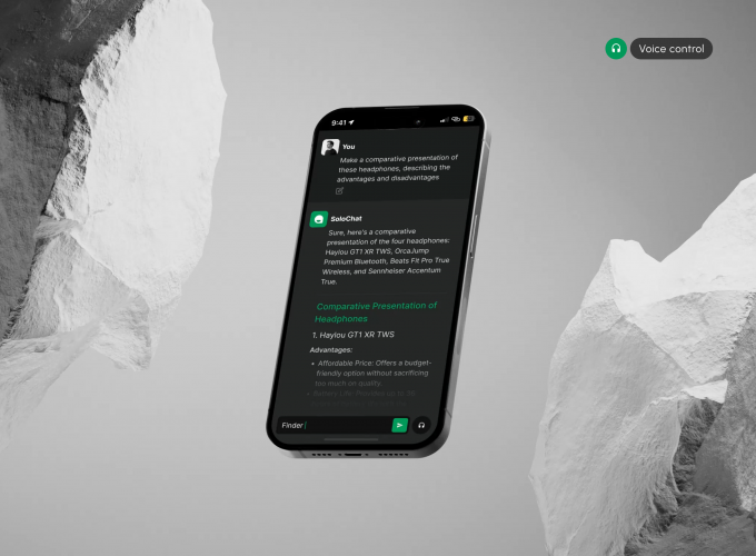 SoloChat – AI powered chat app screenshot 5