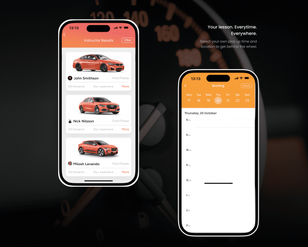 LEARNR: Mobile App to find & book a driving lesson screenshot 2