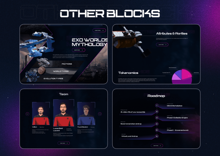 ExoWorlds: Platform for MMORPG & NFT Marketplace screenshot 3