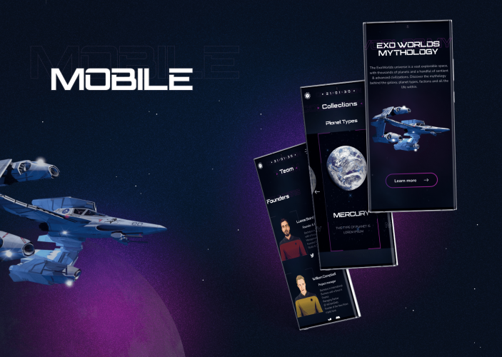 ExoWorlds: Platform for MMORPG & NFT Marketplace screenshot 4