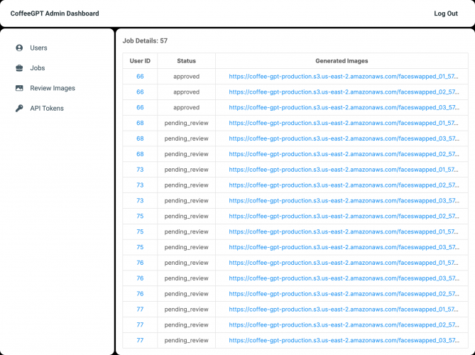 CoffeeGPT - Photorealistic Personalized Images screenshot 1