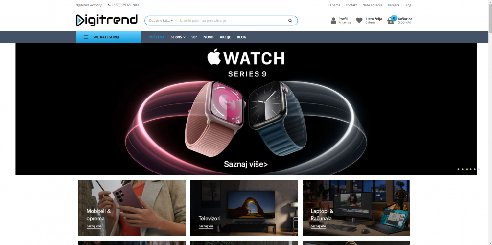 Digitrend screenshot 1