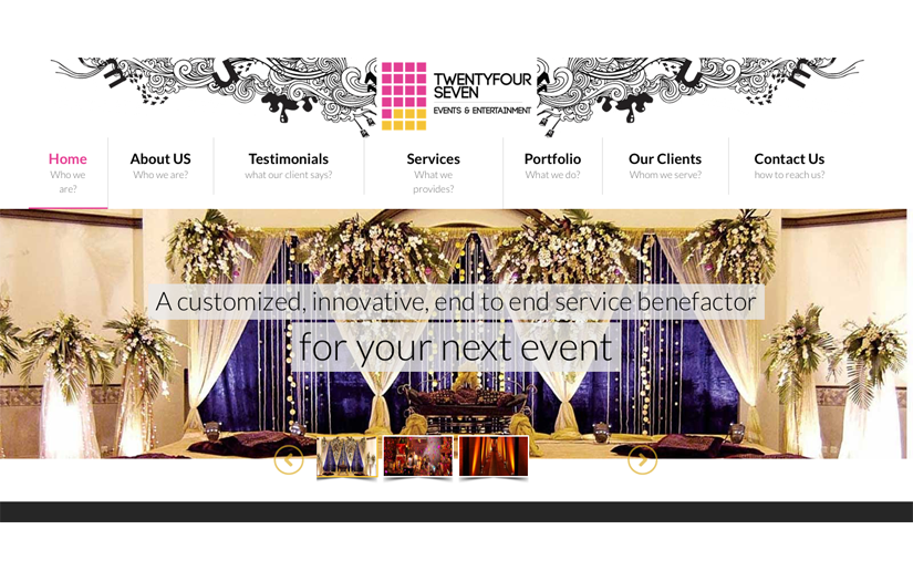 Twenty Four Seven Events & Entertainment screenshot 1